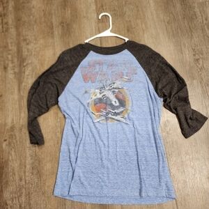 Star Wars X Wing Baseball Tee Small